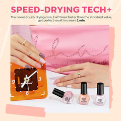 Modelones Valentines swatches display versatile nude-pink hues for year-round wear.