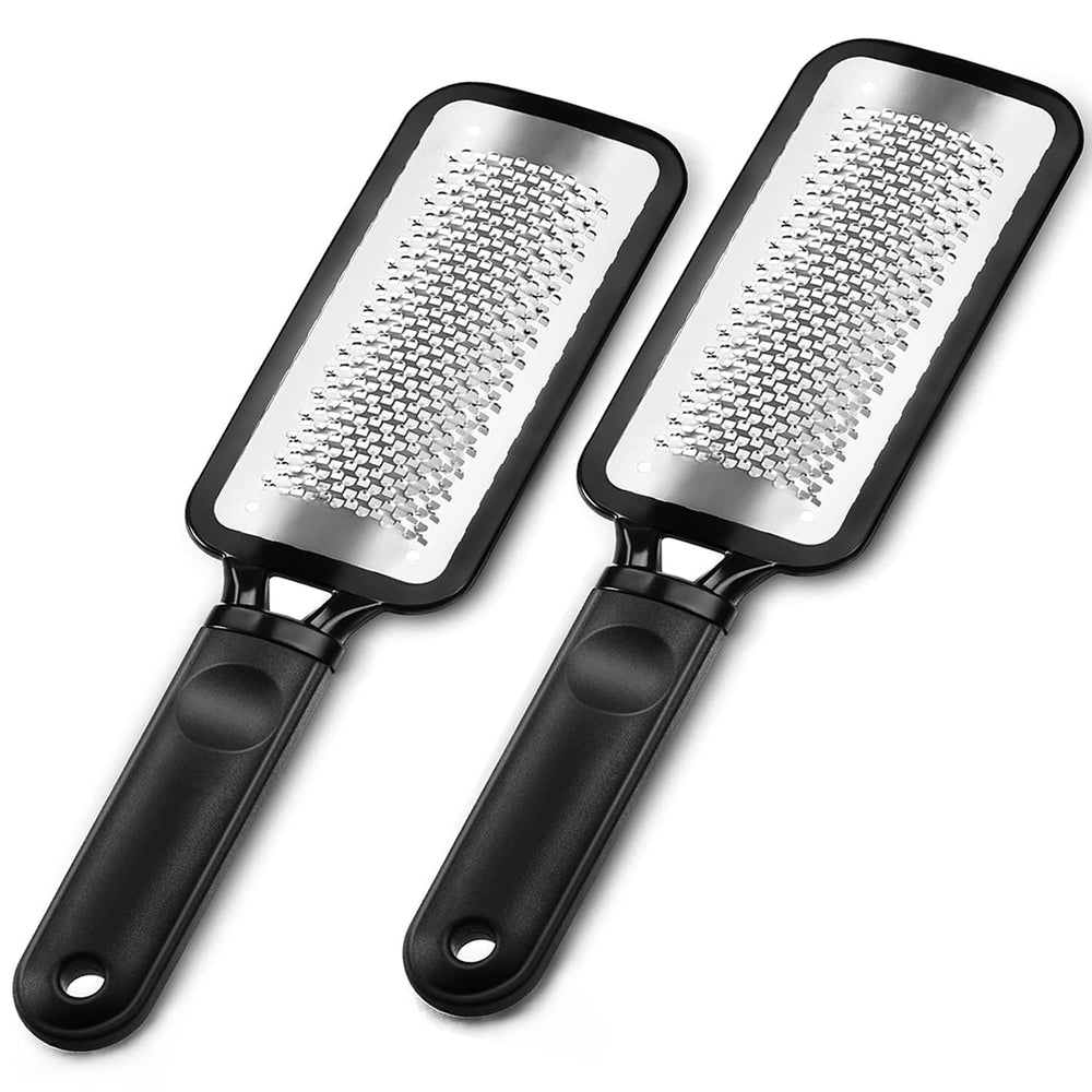 MODENGKONGJIAN foot file pair with non-slip grip for safe handling and smooth feet