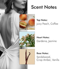 Modern Memory Mystery Girl coffee and vanilla scent suggests warm, confident aura