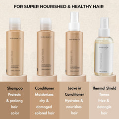MOEHAIR Leave-In Conditioner travel spray for detangling and all-day hydration