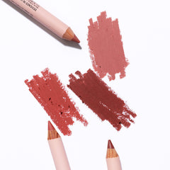 Moira Signature Lip Pencil 009 Caramel Beige swatch shows rich pigment for precise definition