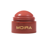 Moira Soft Blush Balm 009 Love Core compact close-up shows creamy texture for natural cheeks.