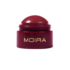 Moira Soft Blush Balm Love Bitten packaging highlights clean beauty and convenience