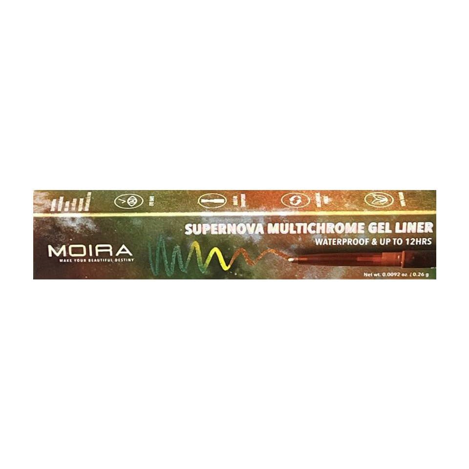 Moira Supernova Multichrome Gel Liner 005 Flare: color-shifting shimmer for bold eye looks