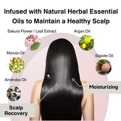 Moist Diane argan oil ingredient close-up highlighting hydration for scalp and hair