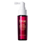 Moist Diane Thicker Fuller Hair Serum bottle suggesting voluminous hair potential.