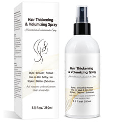 Mokasakiso Hair Thickening Texture Spray bottle showing instant lift
