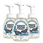 Molly's Suds Foaming Hand Soap bottle front view highlighting gentle formula