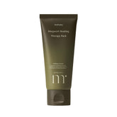 Molvany Mugwort Heating Mask jar close-up showing soothing texture for spa-like care