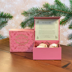 Mom Bomb Peppermint Cocoa bath bomb offers refreshing scent ideal for a rejuvenating shower.