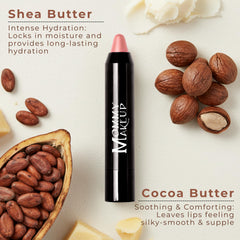Cheek swatch from Triple Sticks showing buildable cream blush.