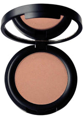 Mom's Secret cinnabar swatch — warm peachy bronze shade for radiant glow.