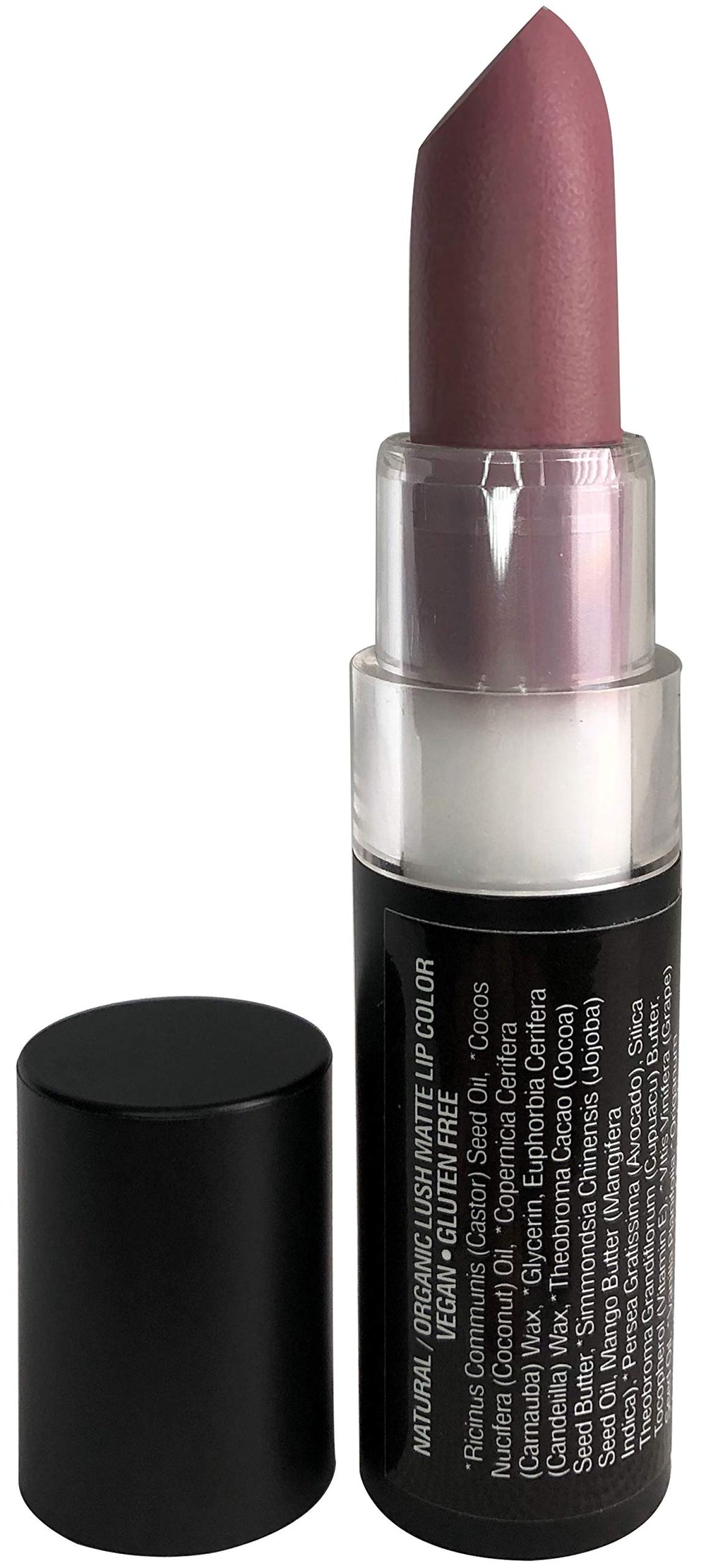Mom's Secret Feeling Peachy lipstick swatch showing a soft, hydrated peach shade.