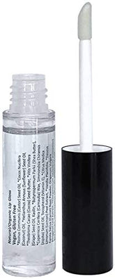 Mom's Secret lip gloss in a clear bottle delivers natural shine and hydration.