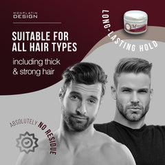 Mon Platin Professional Hair Wax provides strong hold for durable styling throughout the day.