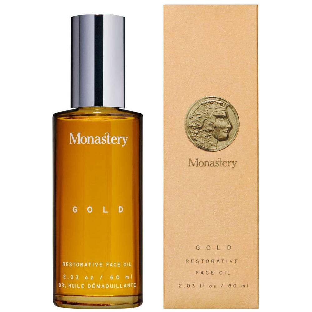 Monastery Gold Face Moisturizer jar-front showing premium packaging for daily hydration.