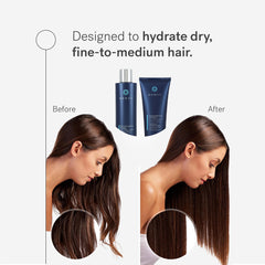 MONAT Advanced Hydration Conditioner bottle dispensing for soft, manageable hair
