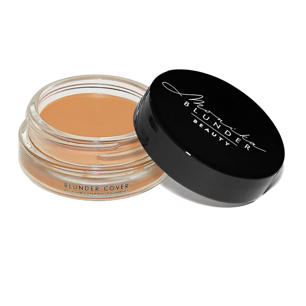 Monika Blunder Beauty Blunder Cover Foundation compact open for on-the-go flawless skin