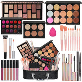 Moobirlet coffret maquillage complet offrant tout le nécessaire pour un look du jour.