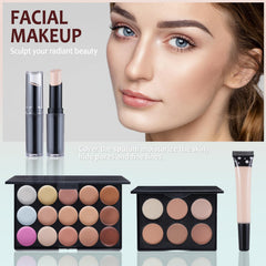 Moobirlet Makeup Kit: eyebrow cream for defined, natural-looking brows.