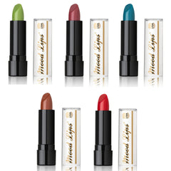 Mood Lips twelve-hour wear shows durable color for all-day use