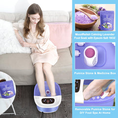 MoodRelish infrared light feature to support circulation and relaxation.