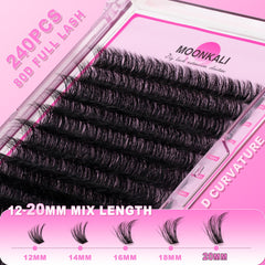 MOONKALI easy-apply DIY lash clusters for simple home styling