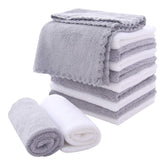 MOONQUEEN microfiber facial cloths with fast-drying weave for quick makeup removal.