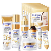 Mopayzer Collagen Skin Care Set 13-piece kit packshot for a complete daily routine.