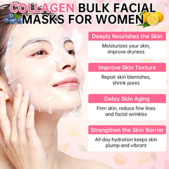 Mopayzer lightweight, breathable sheet masks feel refreshing and non-greasy.
