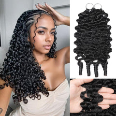 Morgenstar Burmese curly hair 18-inch bundle blends with your natural texture
