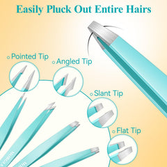 MORGLES pimple extractor with non-slip grip for controlled extraction.