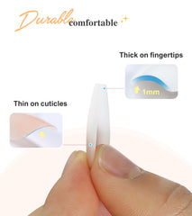 Morily 24 pieces across 12 sizes for a precise fit and quick manicure.