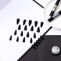 Morily application kit included with nails and tools.