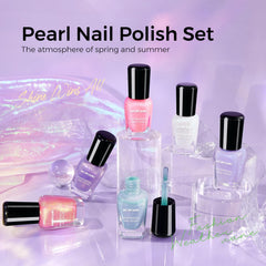 Morovan blue mermaid shimmer nail polish for vibrant nail art