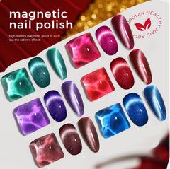 Morovan red glitter nail polish for vibrant, quick-dry shine