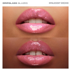 Buildable color from sheer to full coverage for MORPHE Dripglass Opalescent Orchid.