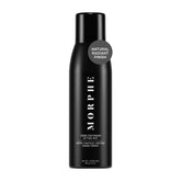 MORPHE Jumbo Continuous Setting Spray bottle pour demonstrates controlled application for lasting makeup.