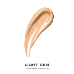 Morphe Lightform Dewy Foundation bottle pump in action for even coverage