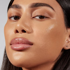 Morphe Lightform Dewy Foundation pump dispense for controlled buildable coverage