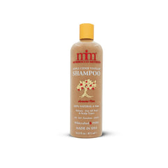 Morrocco Method Int'l Apple Cider Vinegar Shampoo ingredients close-up, natural cleansing.