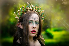 MOSTORY renaissance forest headband perfect for cosplay and Renaissance fairs