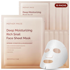 Mother Made glowing glass skin mask delivers deep hydration for dry skin.