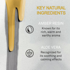 Motor City Organics Amber Glow creamy-lather highlights gentle cleansing for all skin types.