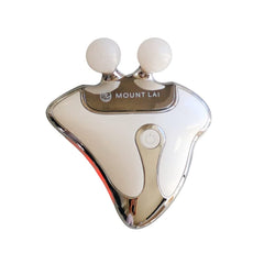 Mount Lai Vitality Qi LED Gua Sha Device main unit for contouring and rejuvenation potential.