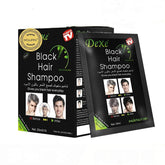 MQUPIN shampoing-teinture noir en bouteille, pratique pour usage à domicile