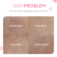 MrCuvaryas Sakura Serum quickly absorbs for refreshed, dewy skin.