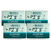 Mrs. Meyer's Clean Day Birchwood bar soap wrapped for a fresh scent.