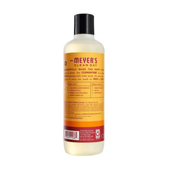 Mrs. Meyer's Clean Day Clementine foam and lather for a gentle citrus cleanse.