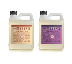 Mrs. Meyer's Clean Day oat blossom refill pack front, for fresh, clean hands.